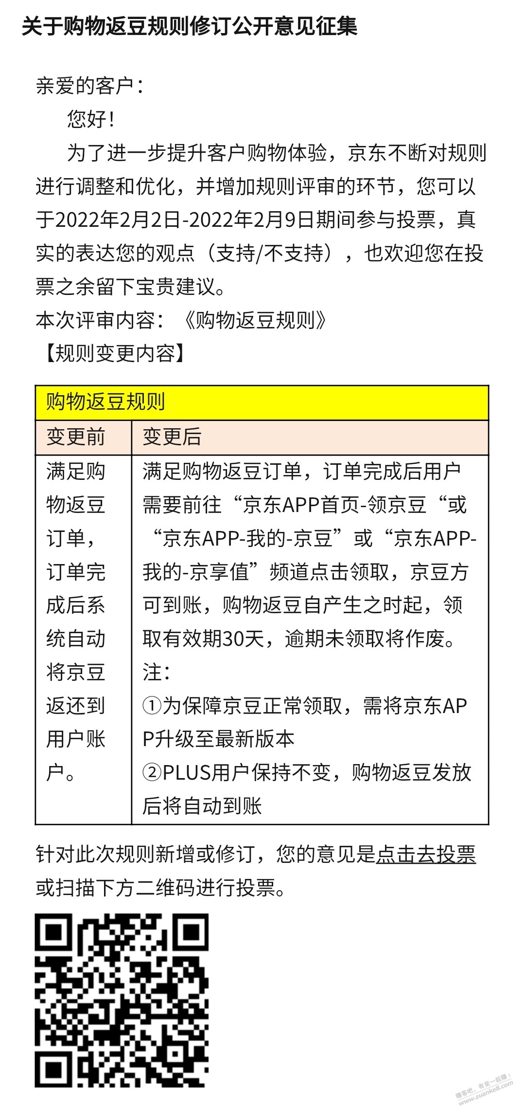 找到一个京东购物返豆规则修订公开意见征集-惠小助(52huixz.com)