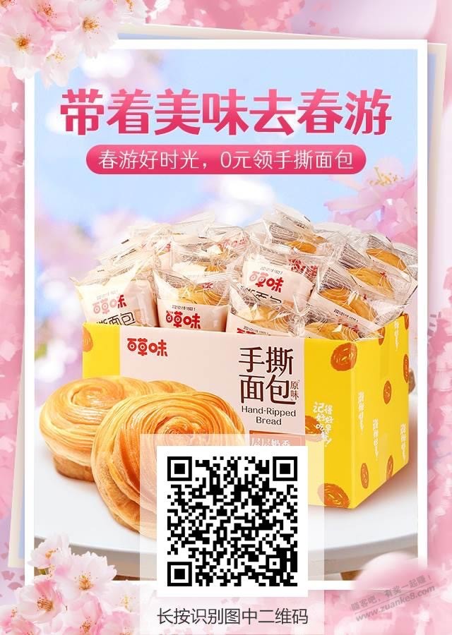 0买手撕面包一箱-惠小助(52huixz.com)