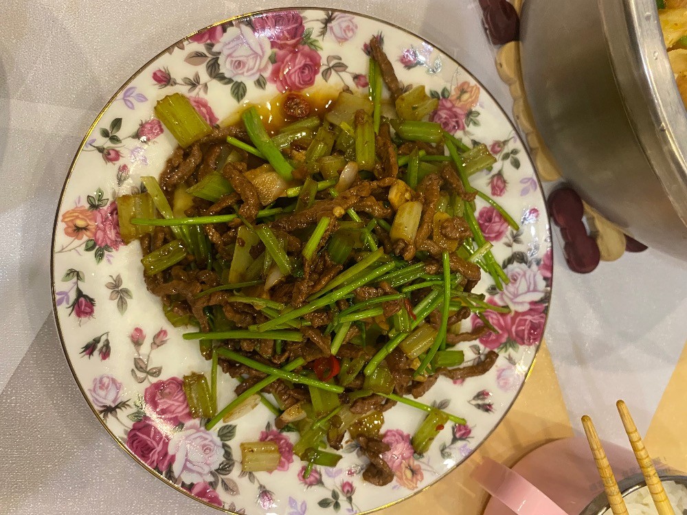 趣店的肥肠鸡。牛肉丝吃上了-惠小助(52huixz.com)