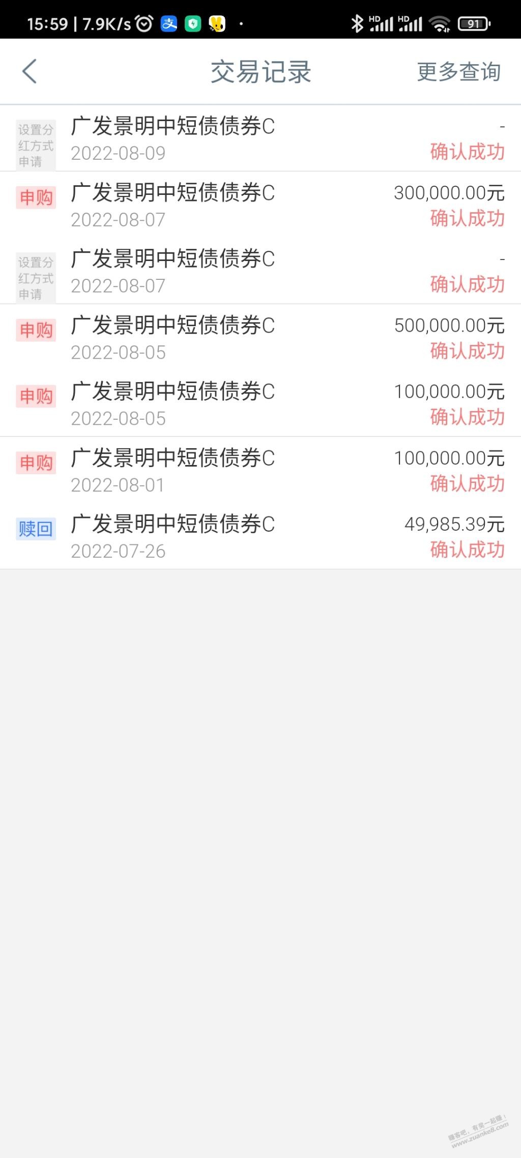 100个是买债基稳还是存网商银行领福利金划算-惠小助(52huixz.com)