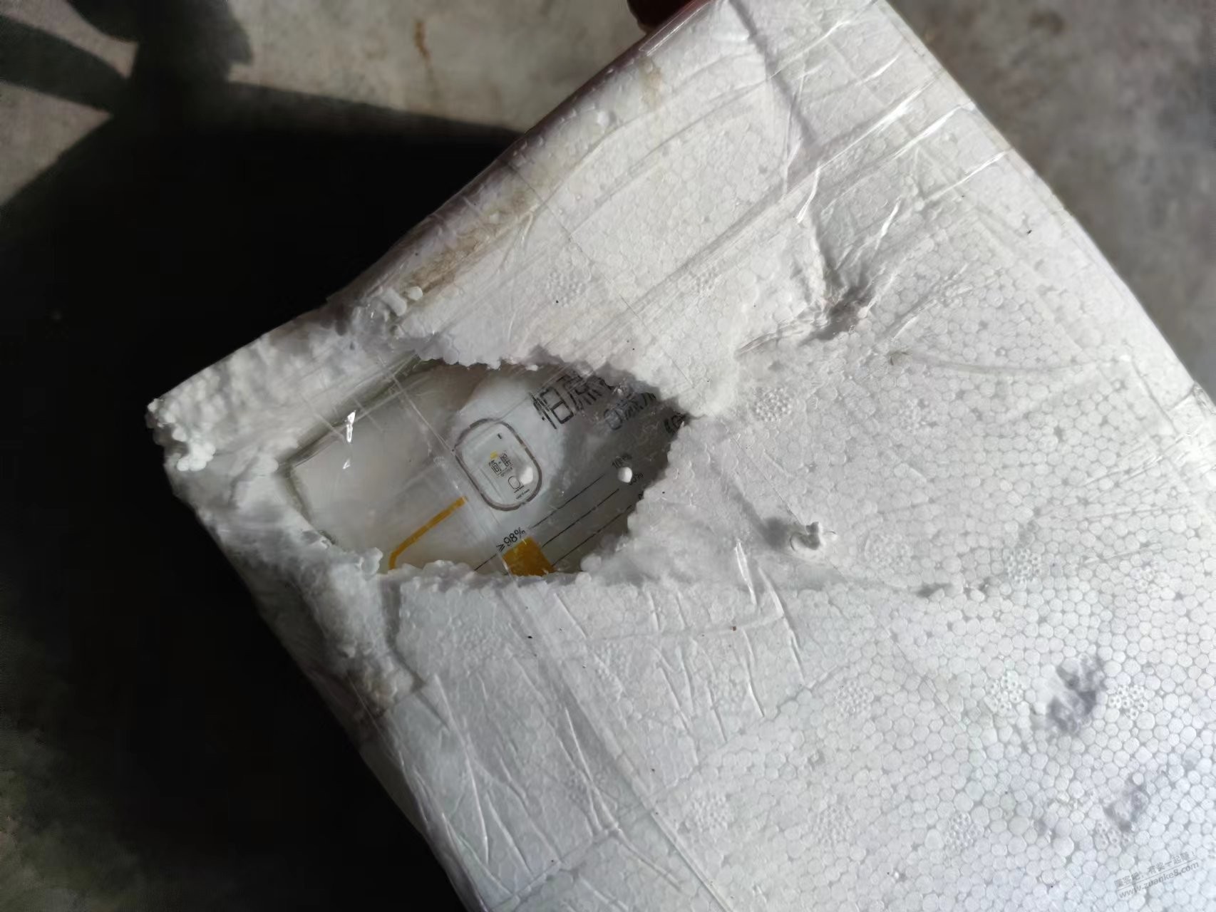 网易严选0.9包邮的酸奶泡沫箱太陋了 - 0818团