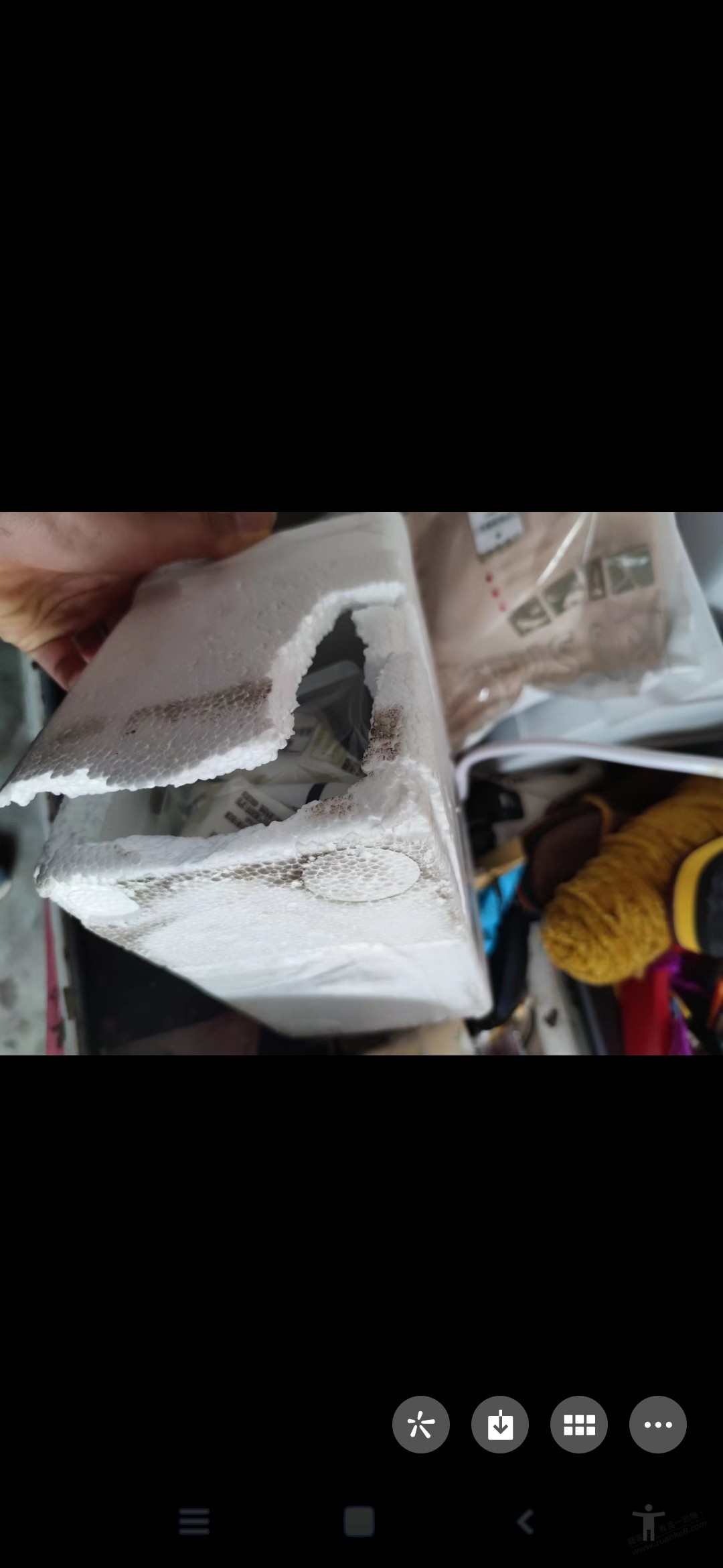 网易严选0.9包邮的酸奶泡沫箱太陋了 - 0818团