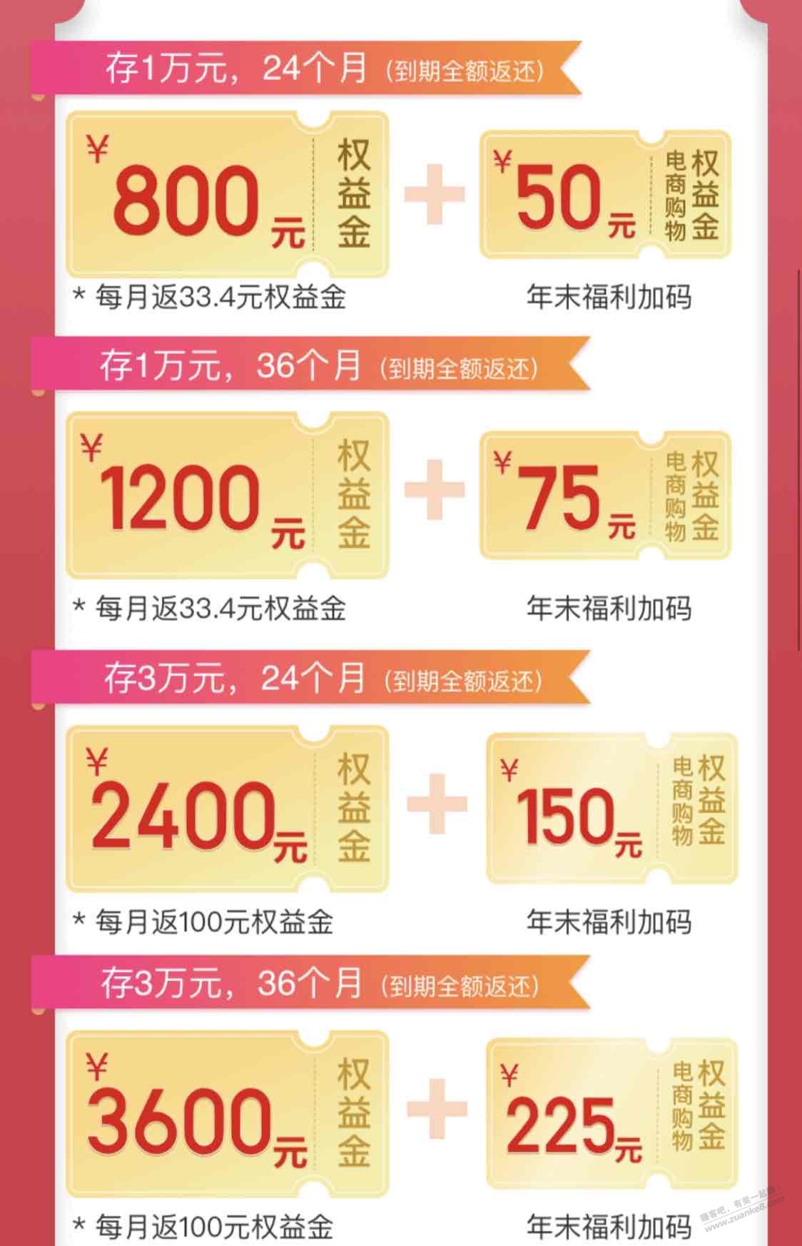 翼支付双十二，你存你就领活动 - 0818团
