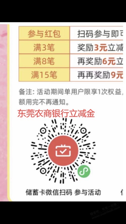 东莞农商月月刷20元-惠小助(52huixz.com)