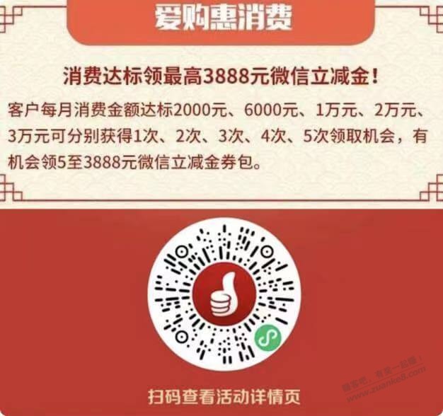 工行xing/用卡爱购惠消费抽立减券-惠小助(52huixz.com)