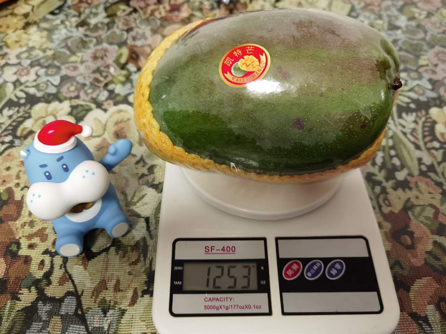 三亚盒马买了一个大芒果单果1253克 - 线报迷