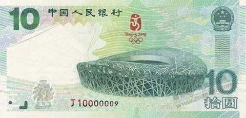 J10000009 奥运纪念币 09年2000出的 是不是亏了  第1张