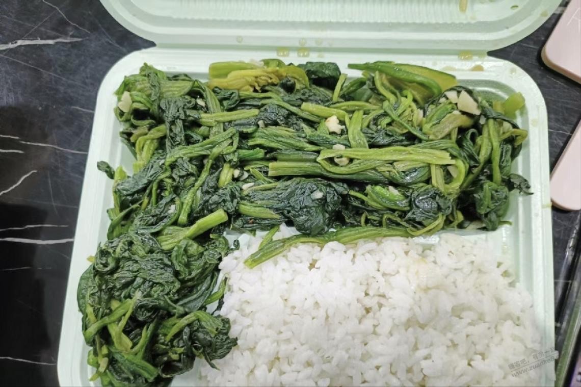 减肥期间五块钱买的盒饭，大家觉得怎么样？ - 线报迷