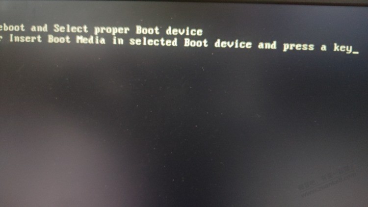 boot and Select proper Boot device电脑出现这个啥意思，被我一修直接无法开机了 - 线报迷