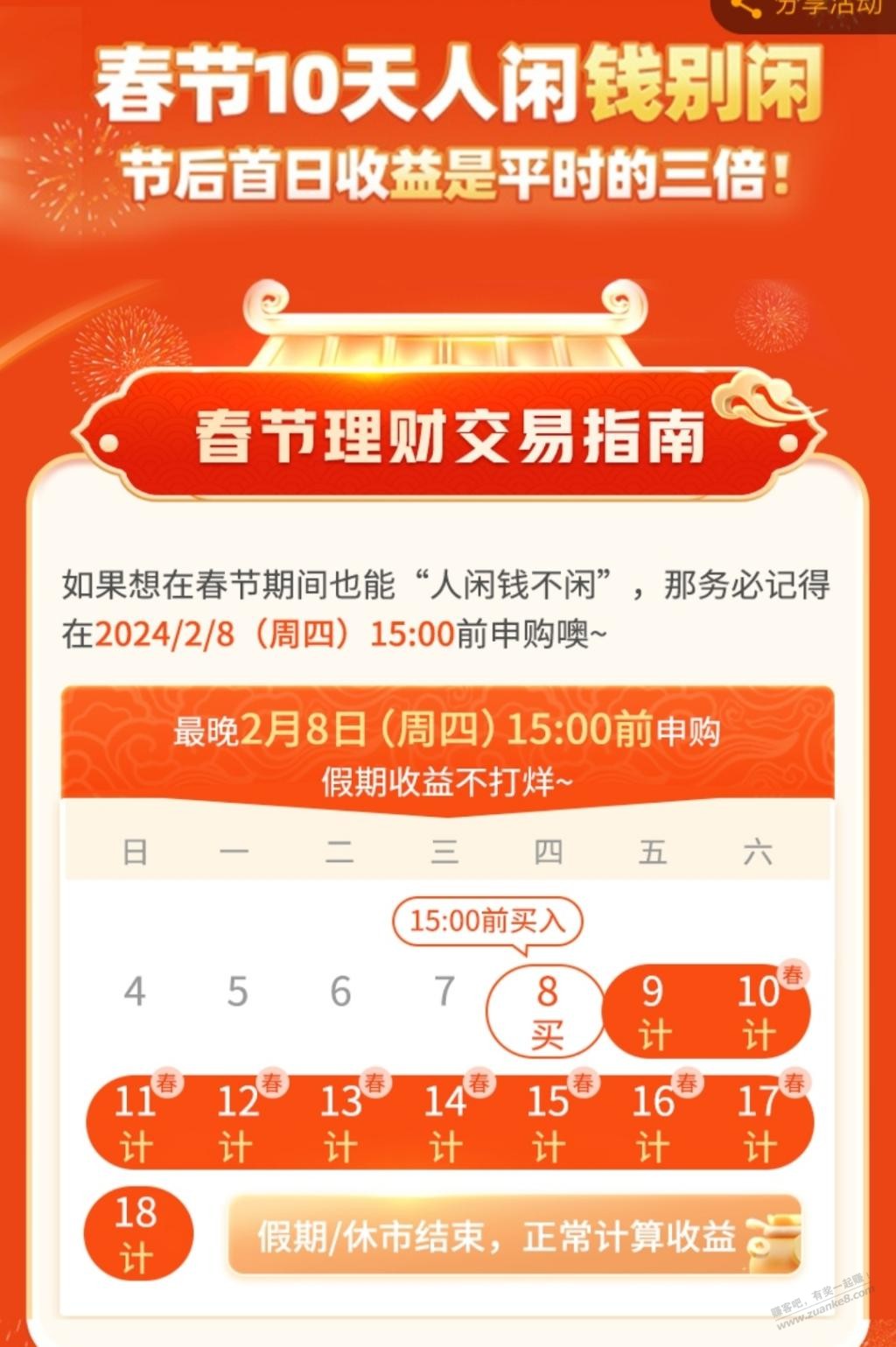 不是说2月9号休市吗？这张图不是误导吗 - 线报迷