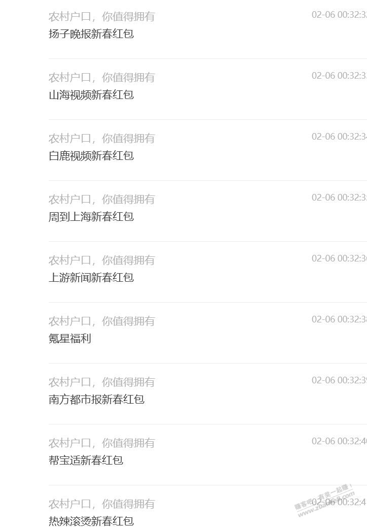 每个都复制到淘宝搜索，都是0.6的包，人均20+ - 线报迷
