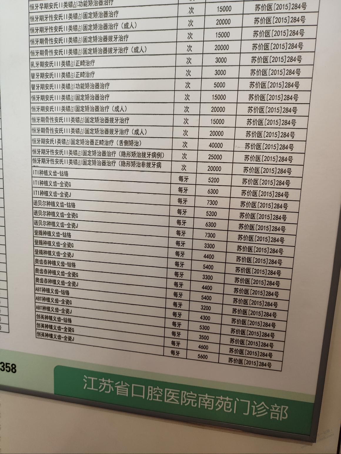 口腔医院的种植牙价格 - 线报迷