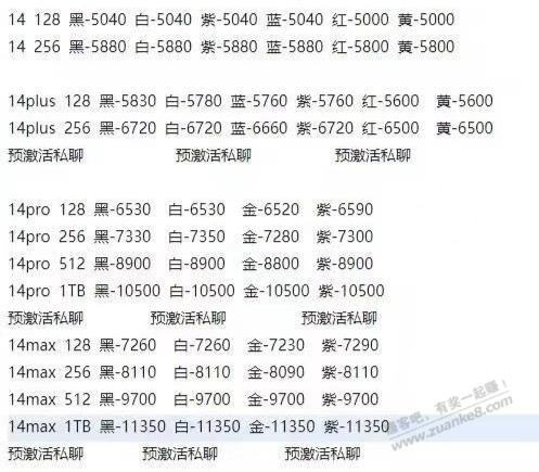 iPhone15系列的最低价会在4月份？ - 线报迷