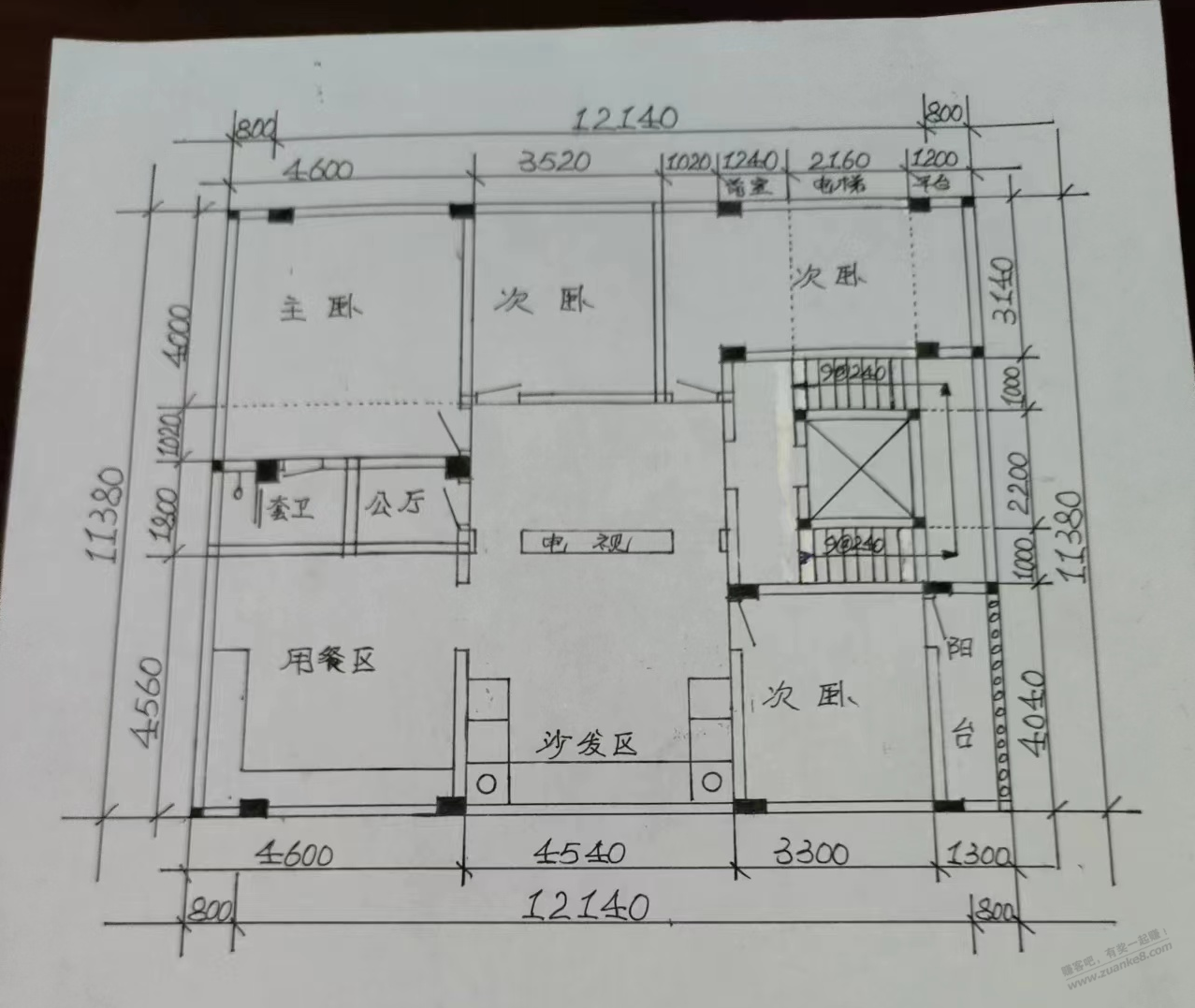 这几个房子的格局分布哪个好点？ - 线报迷