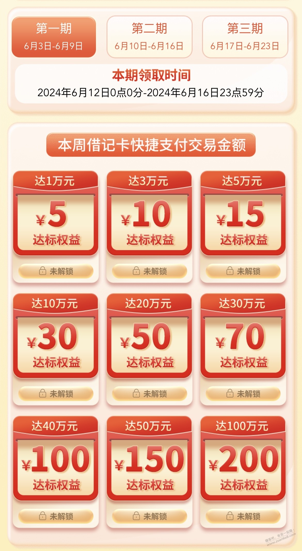 山东中行万千有礼领10立减金 - 线报迷
