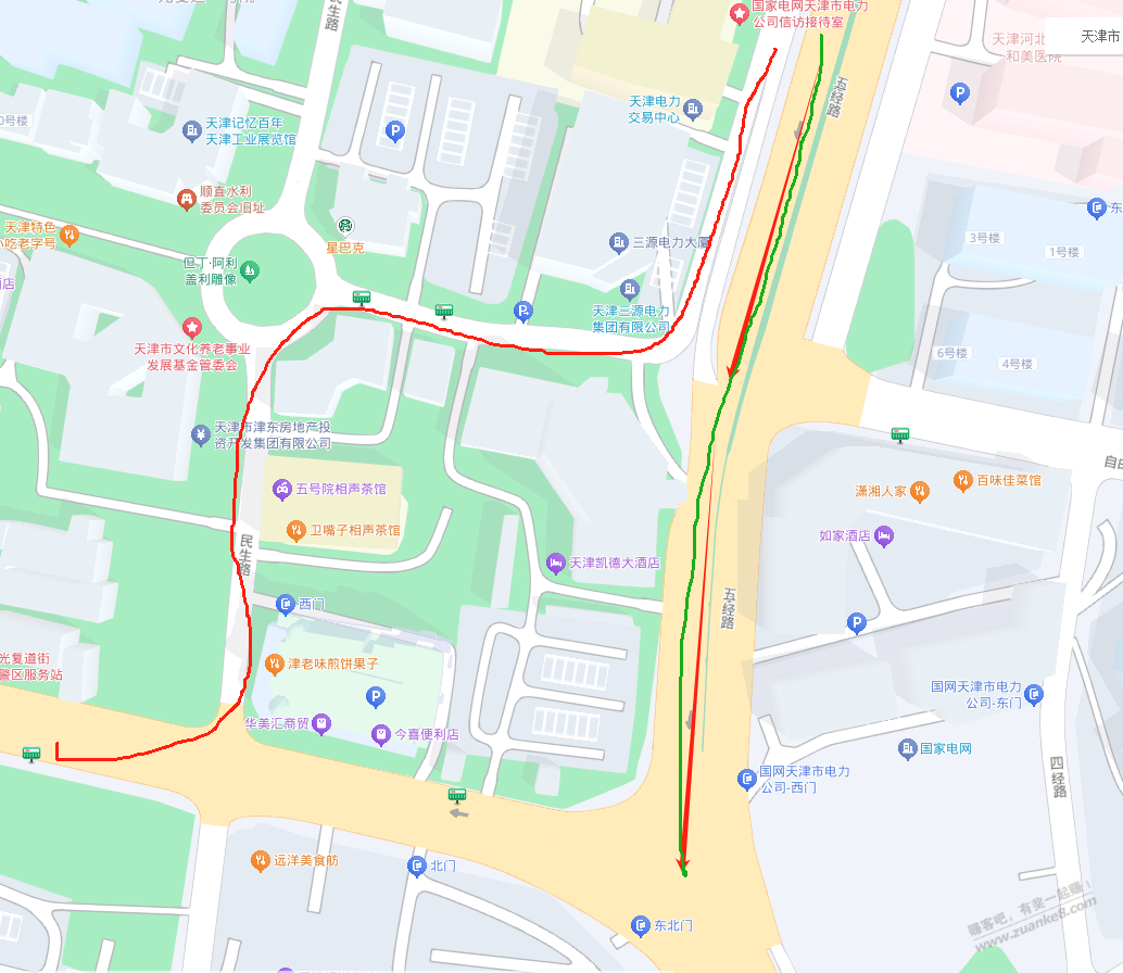 有没天津的朋友，司机有没绕路？ - 线报酷