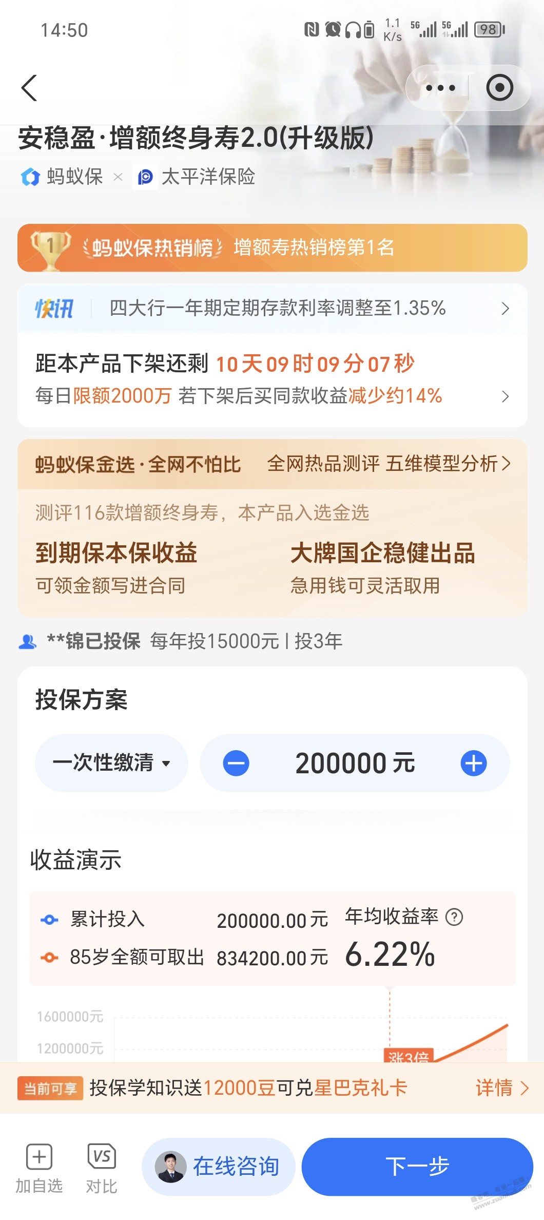 有没有了解寿险的？3%的利率，存30年以上 - 线报酷