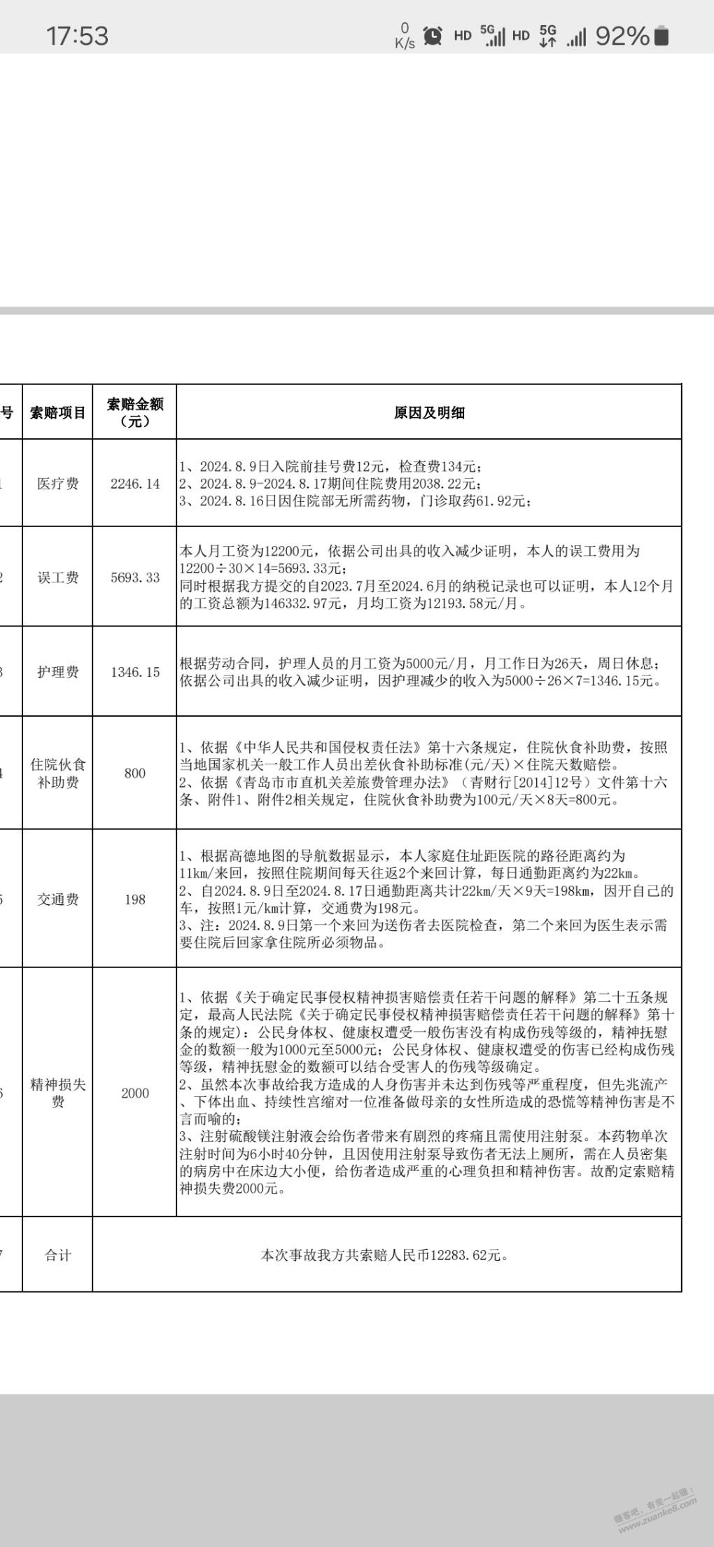 资料准备的差不多了，准备跟保险公司要钱了 - 线报酷