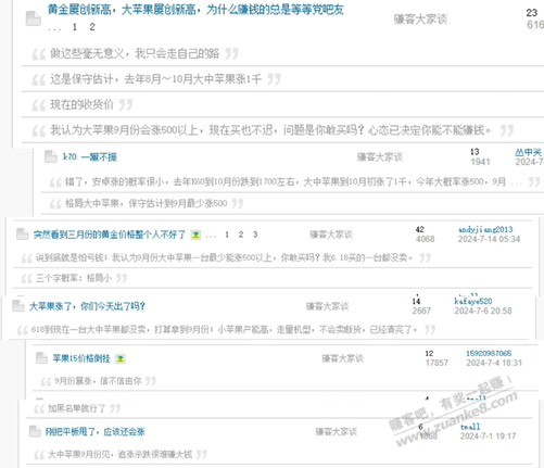 苹果15系列突然暴涨的原因！ - 线报酷