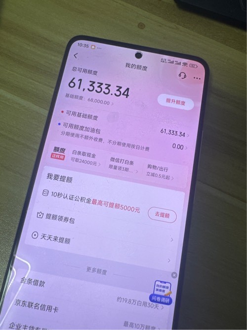 白条额度现在这么给了吗？ - 线报迷