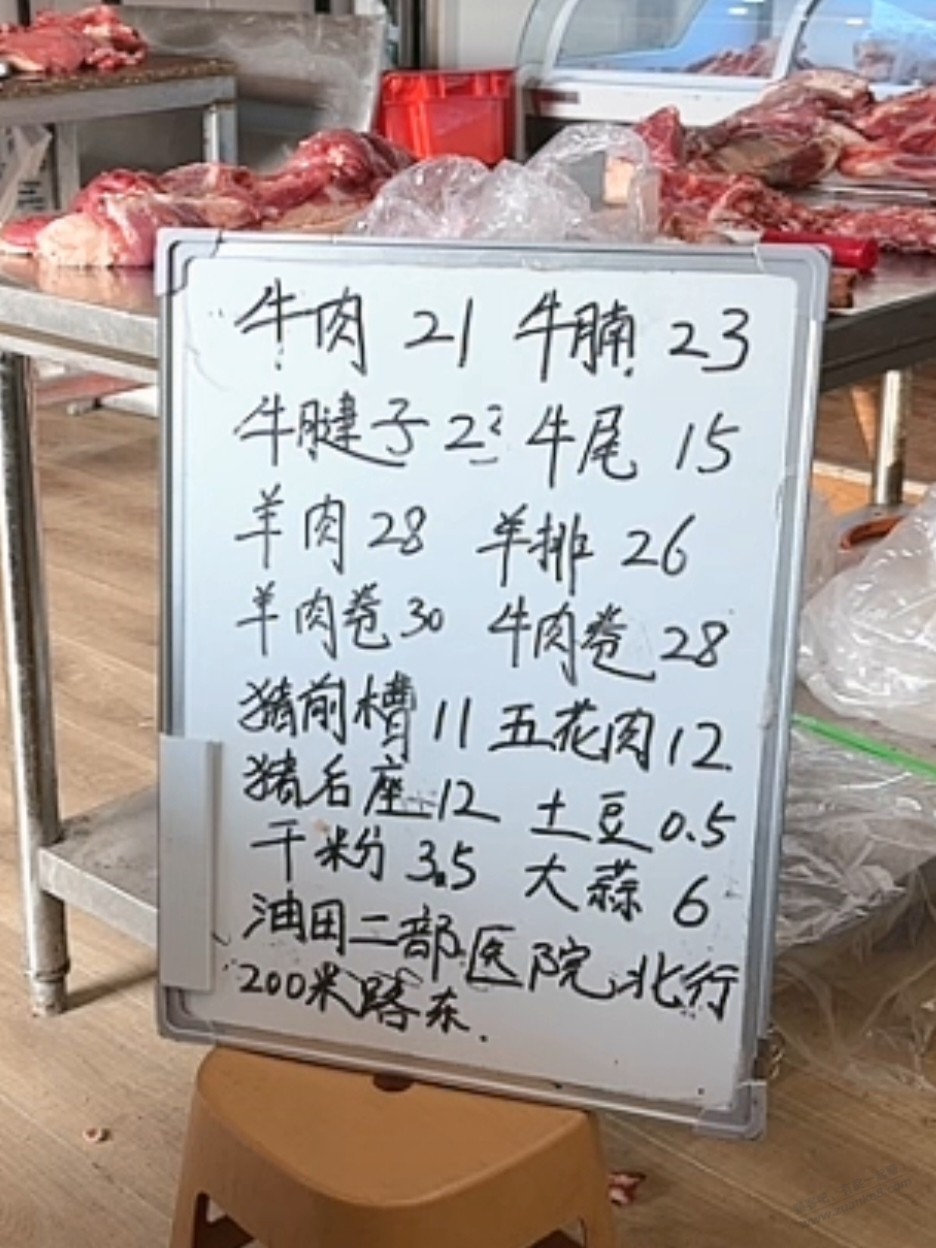 当地超市的内蒙古鲜牛后腿肉，23.4一斤应该还可以吧。 - 线报酷