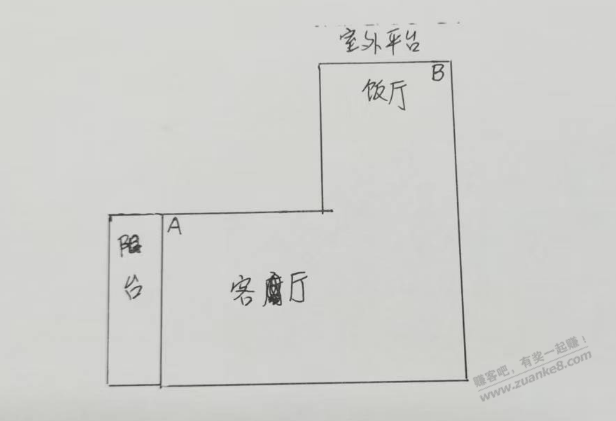 3匹空调安装位置问题，请教下 - 线报酷