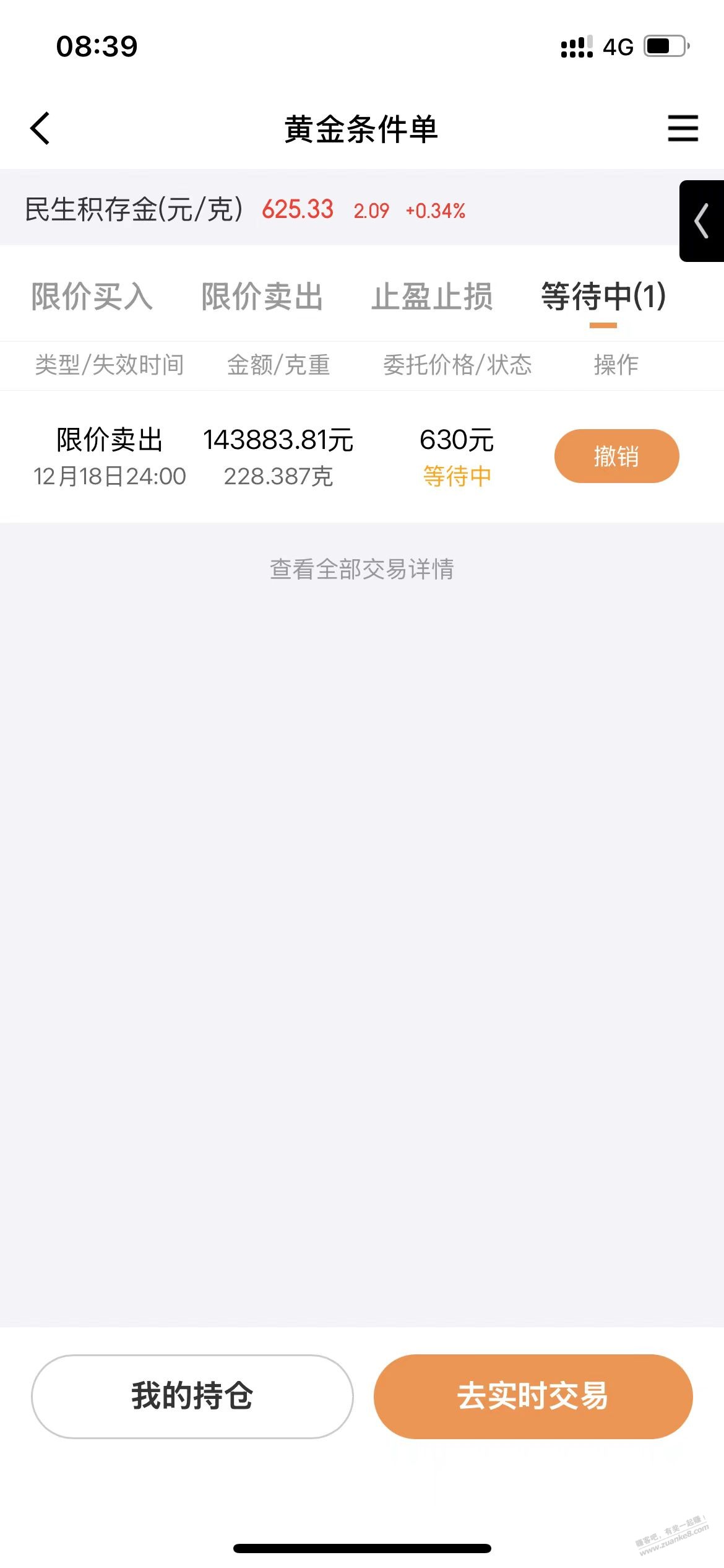 期待冲到630就全抛掉 - 线报酷