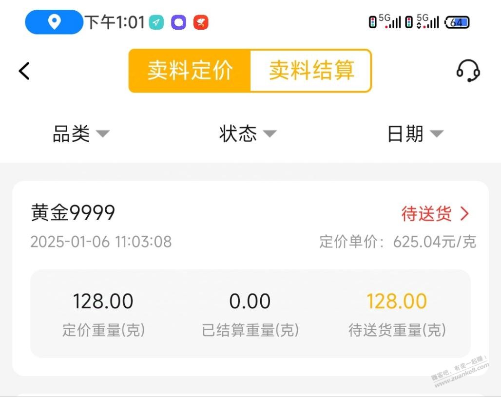 黄金625全部下车了，不留了 - 线报迷